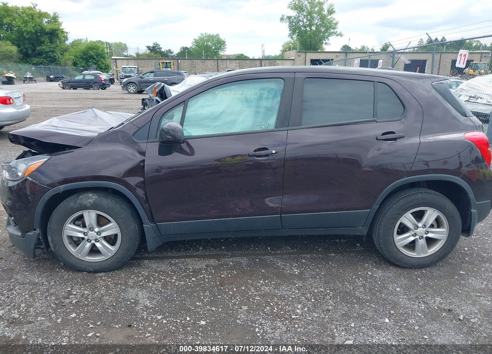 2021 CHEVROLET TRAX AWD LS VIN: KL7CJNSB1MB345924
