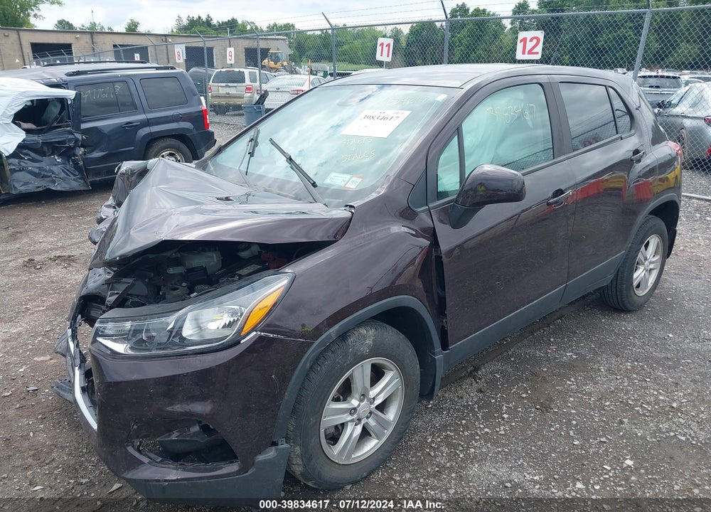 2021 CHEVROLET TRAX AWD LS VIN: KL7CJNSB1MB345924