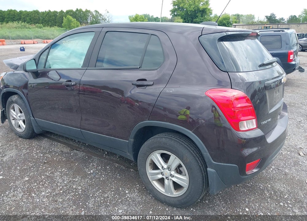 2021 CHEVROLET TRAX AWD LS VIN: KL7CJNSB1MB345924