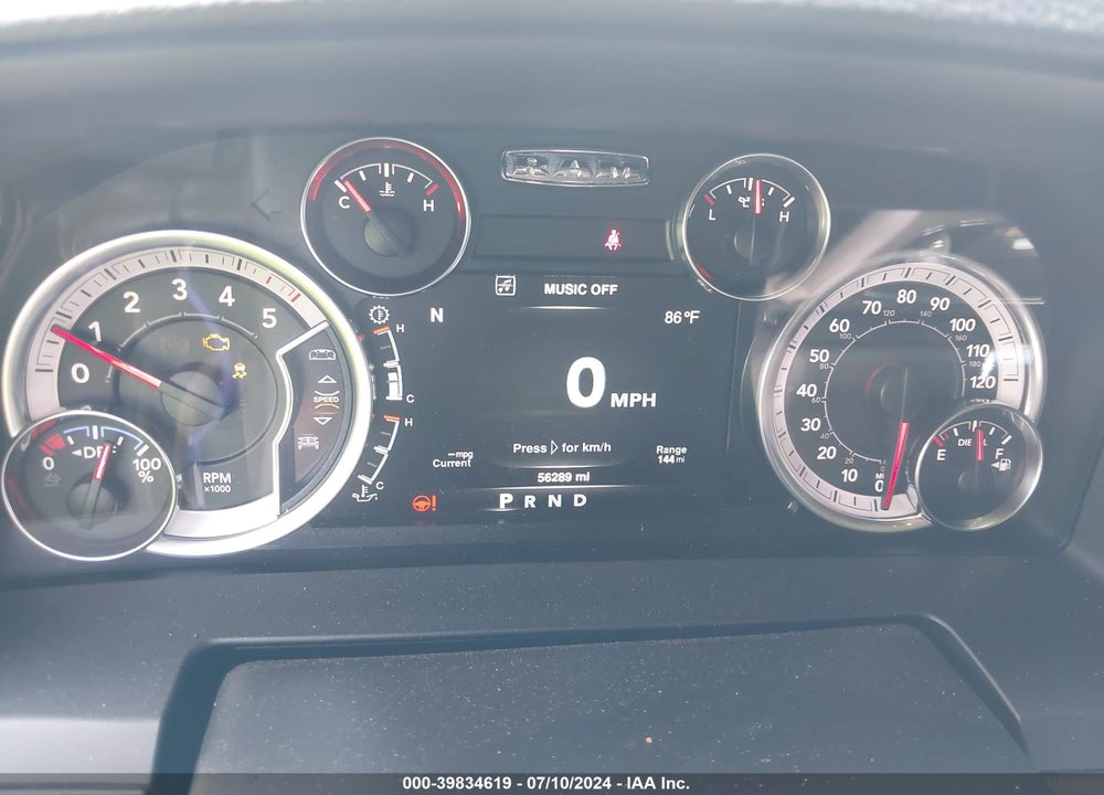 2019 RAM 1500 CLASSIC VIN: 1C6RR7NM7KS704499