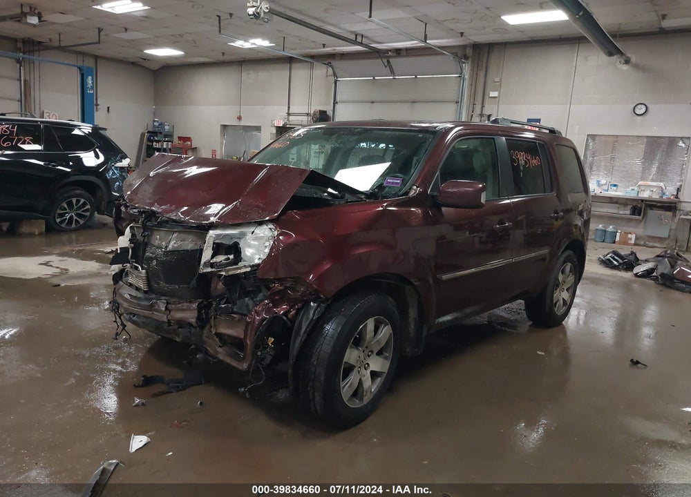 2015 HONDA PILOT TOURING VIN: 5FNYF4H99FB049963
