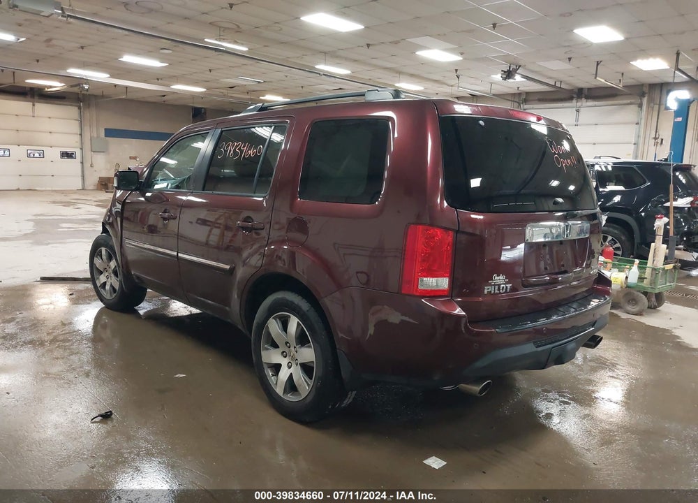 2015 HONDA PILOT TOURING VIN: 5FNYF4H99FB049963