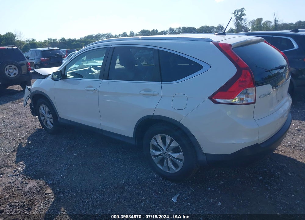 2013 HONDA CR-V EX-L VIN: 5J6RM4H71DL065913