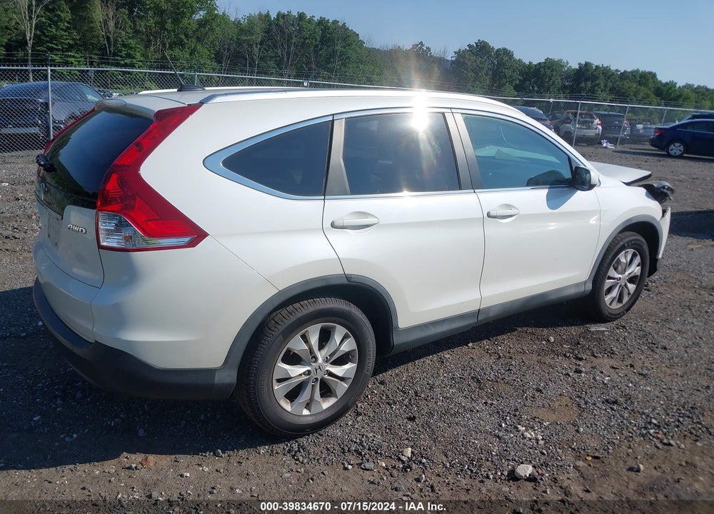 2013 HONDA CR-V EX-L VIN: 5J6RM4H71DL065913