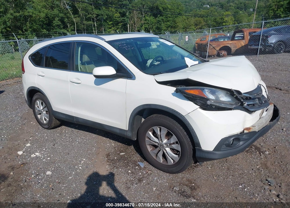 2013 HONDA CR-V EX-L VIN: 5J6RM4H71DL065913