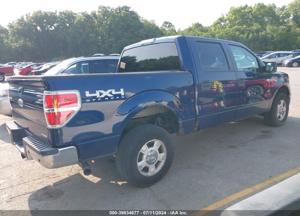 2011 FORD F-150 XLT VIN: 1FTFW1EF4BFB78263