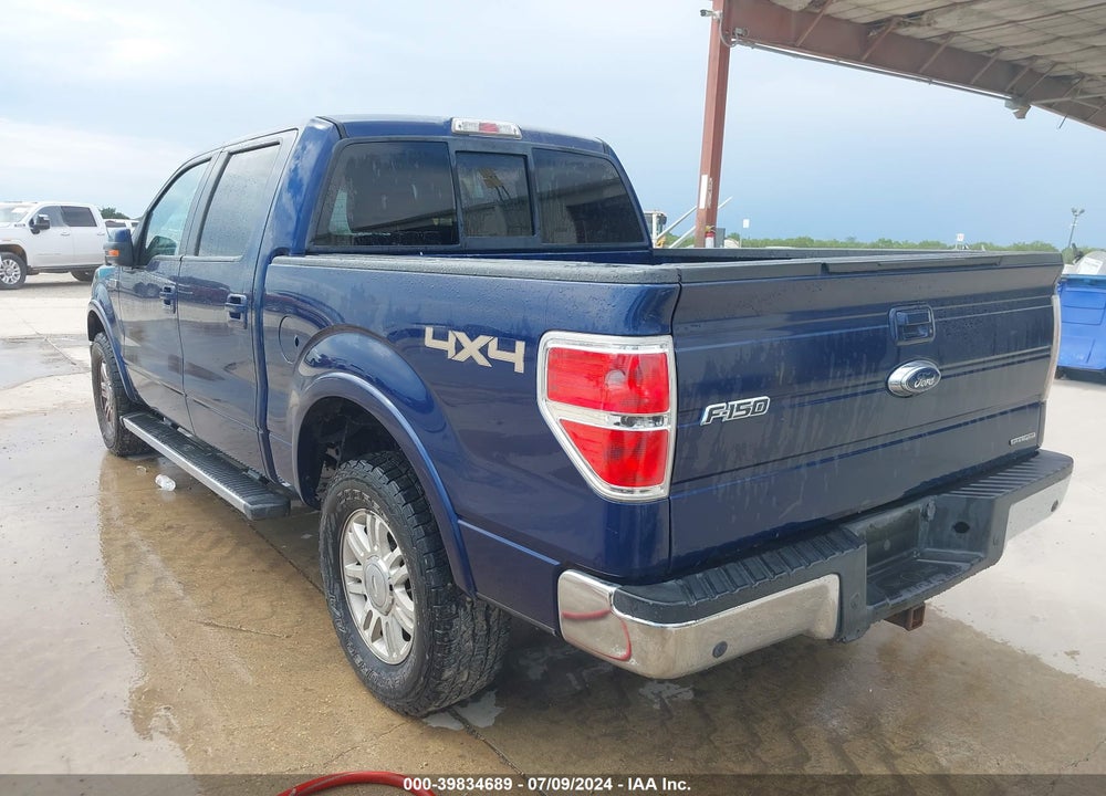 2011 FORD F-150 LARIAT VIN: 1FTFW1EF6BFD38997