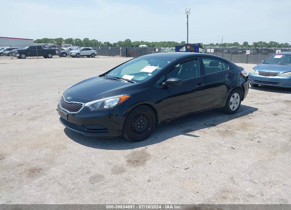 2015 KIA FORTE LX VIN: KNAFK4A6XF5381590