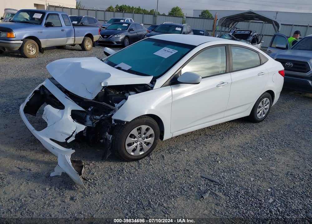 2017 HYUNDAI ACCENT SE VIN: KMHCT4AE1HU302998