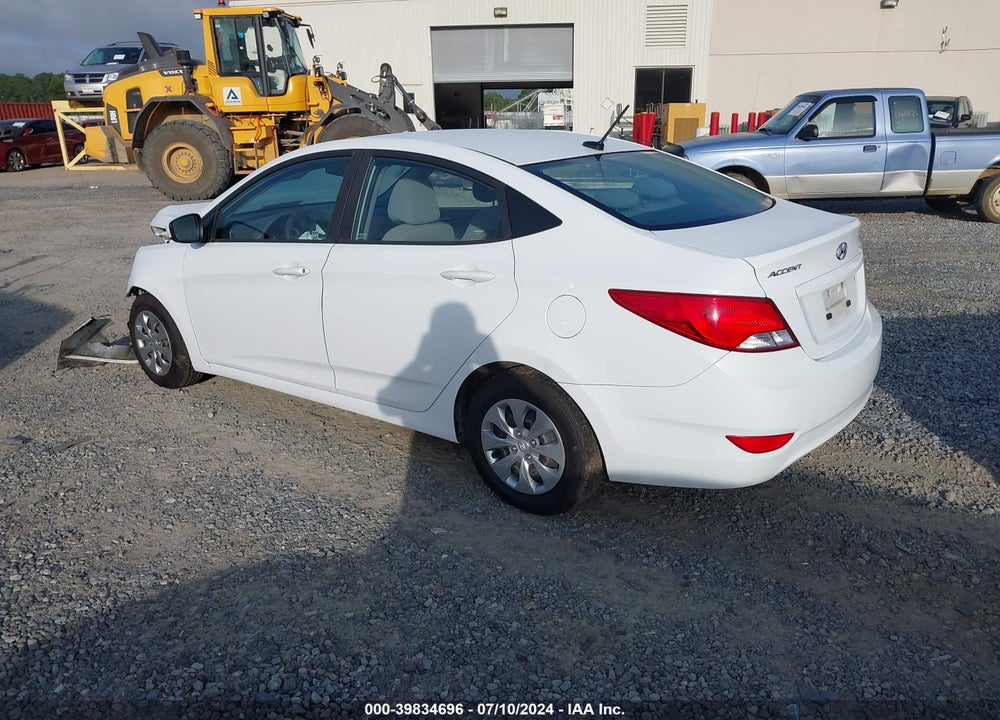 2017 HYUNDAI ACCENT SE VIN: KMHCT4AE1HU302998
