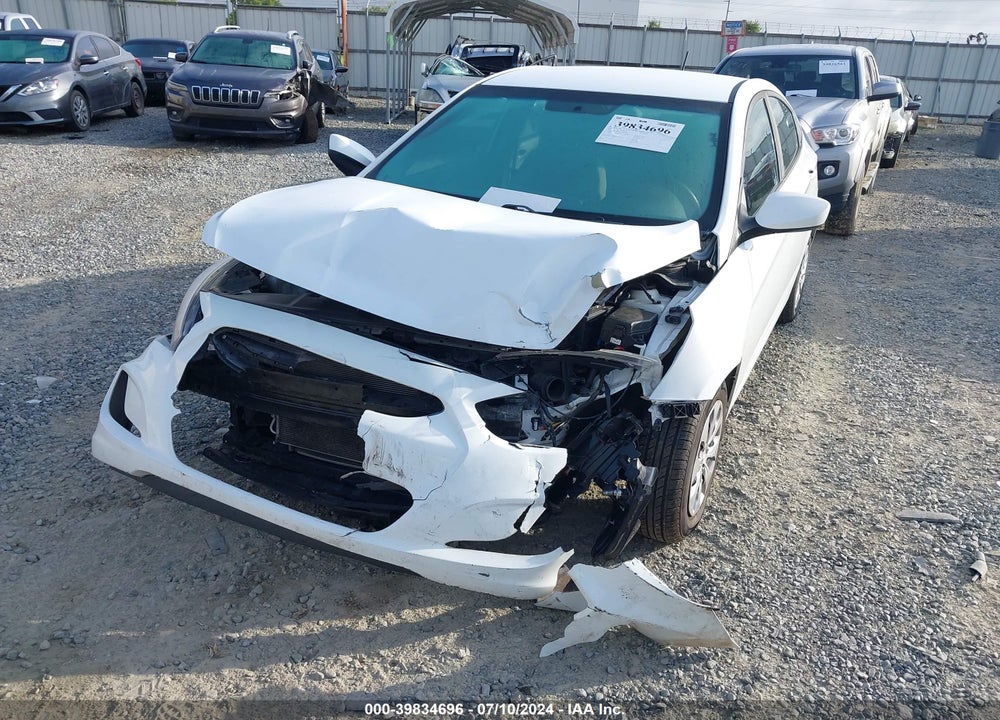 2017 HYUNDAI ACCENT SE VIN: KMHCT4AE1HU302998