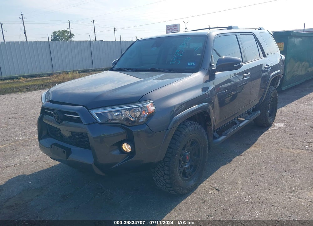 2020 TOYOTA 4RUNNER SR5 PREMIUM VIN: JTEBU5JRXL5745722