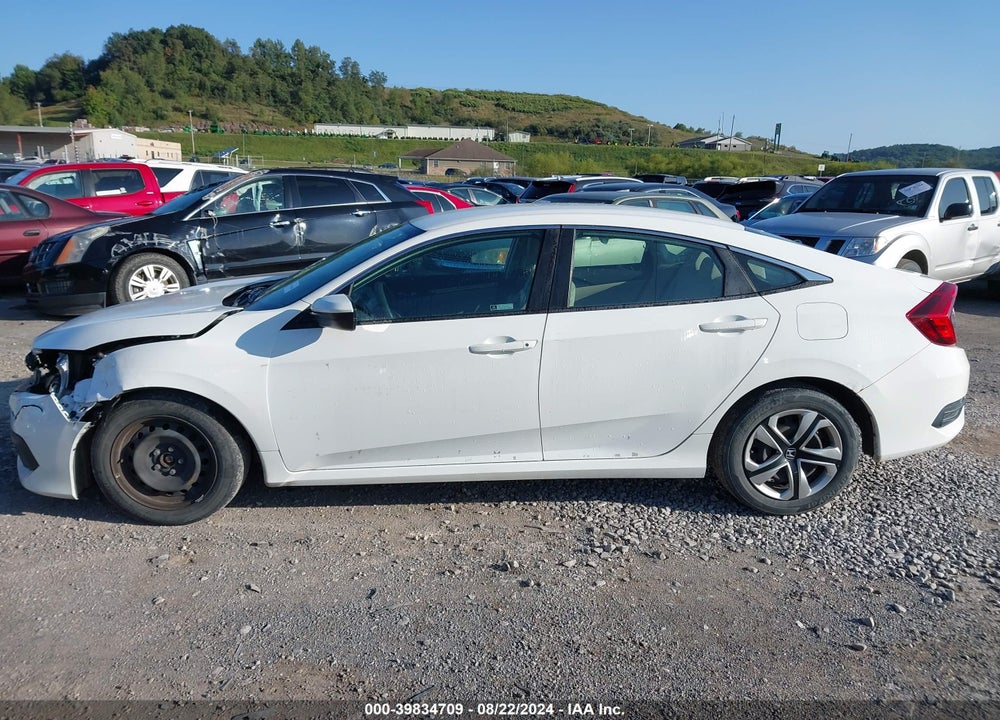 2018 HONDA CIVIC LX VIN: 2HGFC2F53JH555488