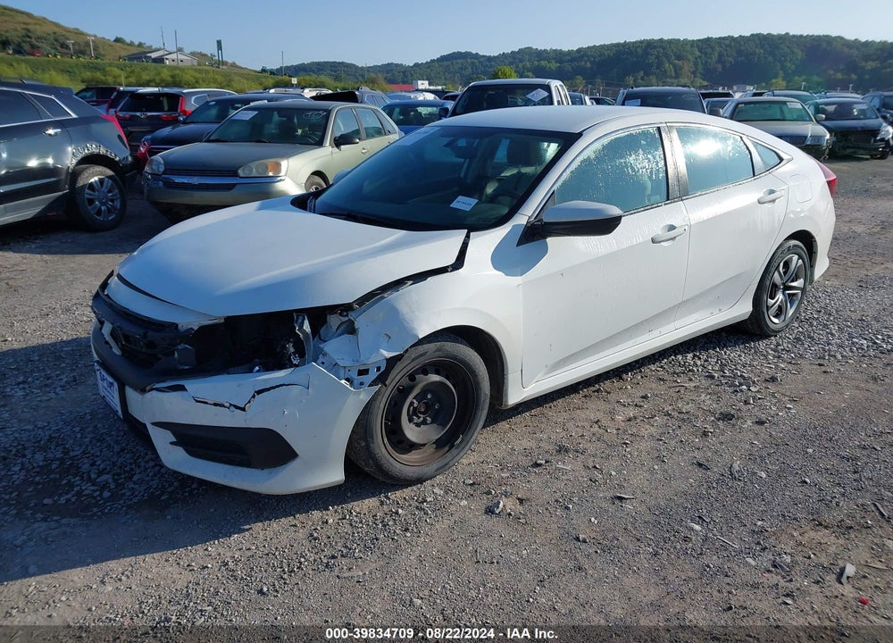 2018 HONDA CIVIC LX VIN: 2HGFC2F53JH555488
