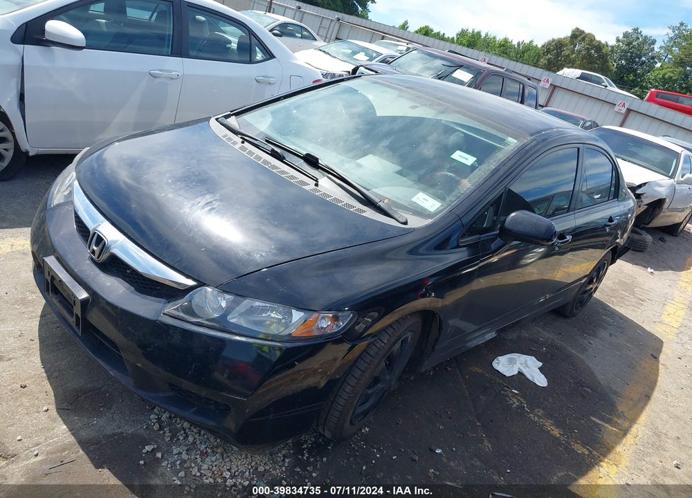 2010 HONDA CIVIC LX VIN: 2HGFA1F54AH545598