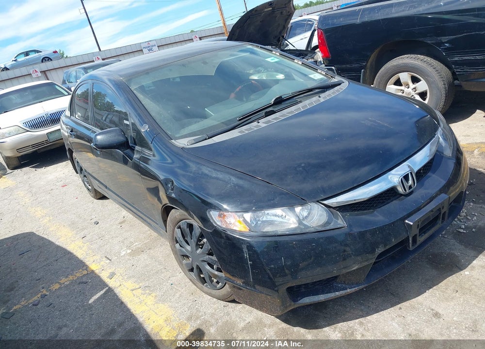 2010 HONDA CIVIC LX VIN: 2HGFA1F54AH545598