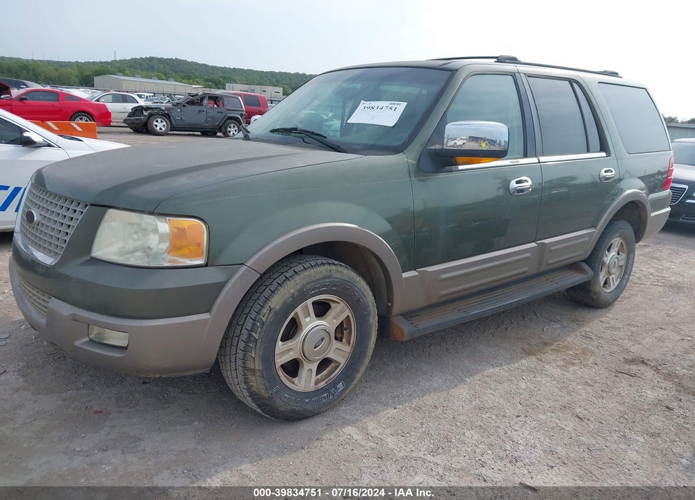 2003 FORD EXPEDITION EDDIE BAUER VIN: 1FMRU17W33LA76077