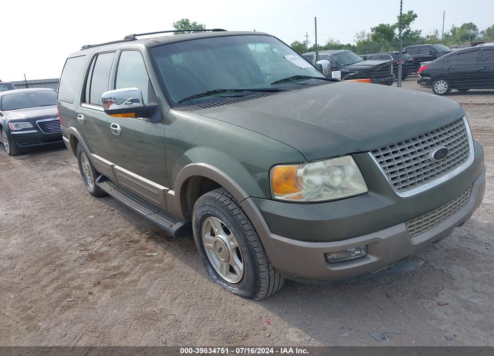 2003 FORD EXPEDITION EDDIE BAUER VIN: 1FMRU17W33LA76077