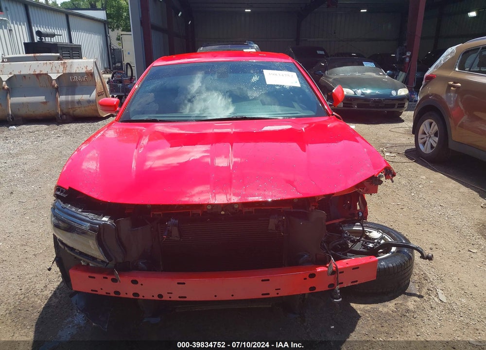 2022 DODGE CHARGER SXT RWD VIN: 2C3CDXBG3NH176343