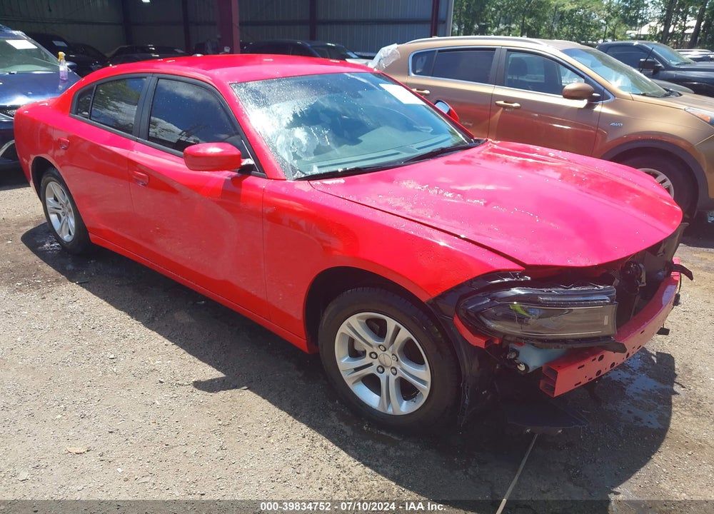 2022 DODGE CHARGER SXT RWD VIN: 2C3CDXBG3NH176343