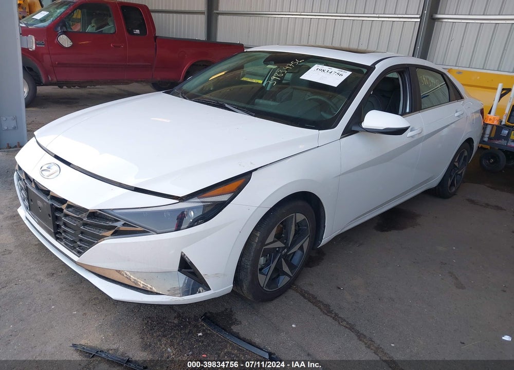 2023 HYUNDAI ELANTRA HYBRID LIMITED VIN: KMHLN4AJXPU085358
