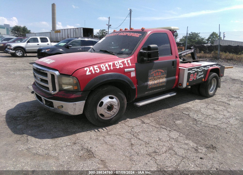 2006 FORD F350 SUPER DUTY VIN: 1FDWF36P26EA01513