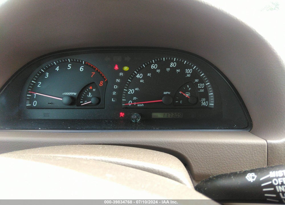 2004 TOYOTA CAMRY LE VIN: 4T1BE32K04U295556