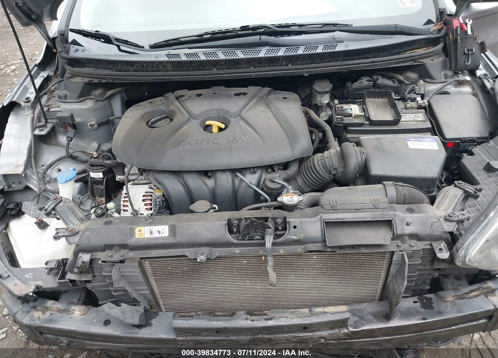 2013 HYUNDAI ELANTRA GLS VIN: KMHDH4AE8DU921565