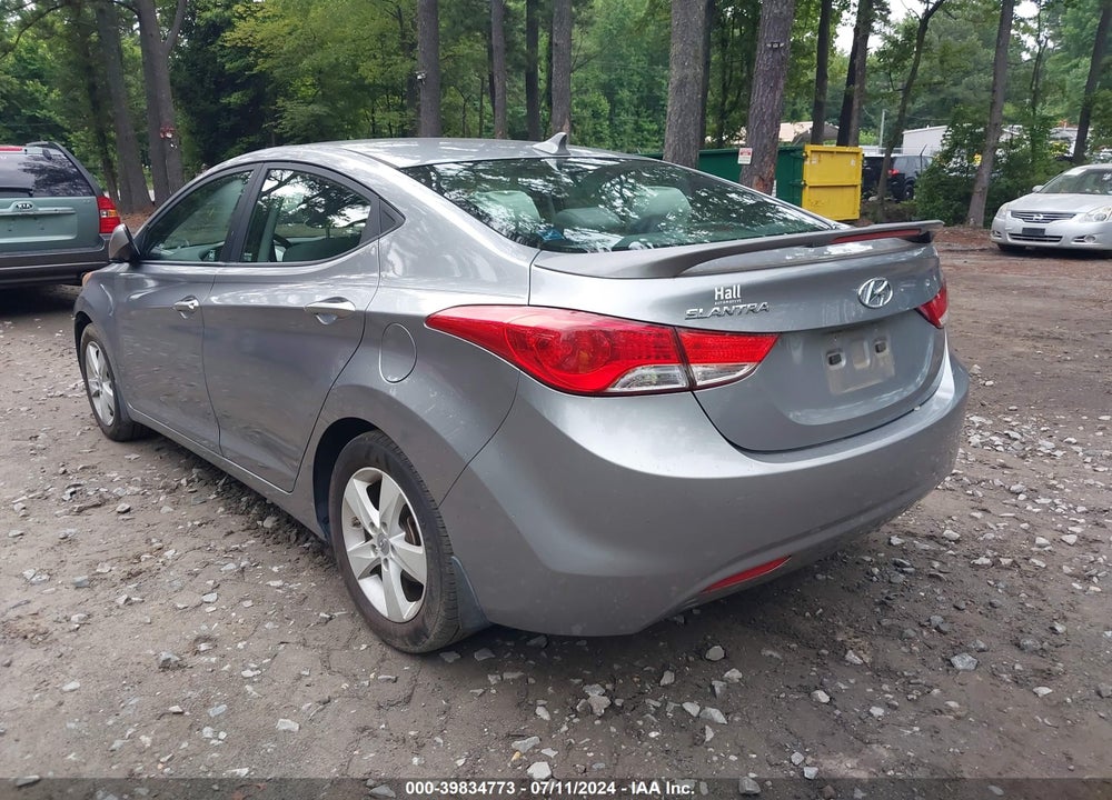 2013 HYUNDAI ELANTRA GLS VIN: KMHDH4AE8DU921565