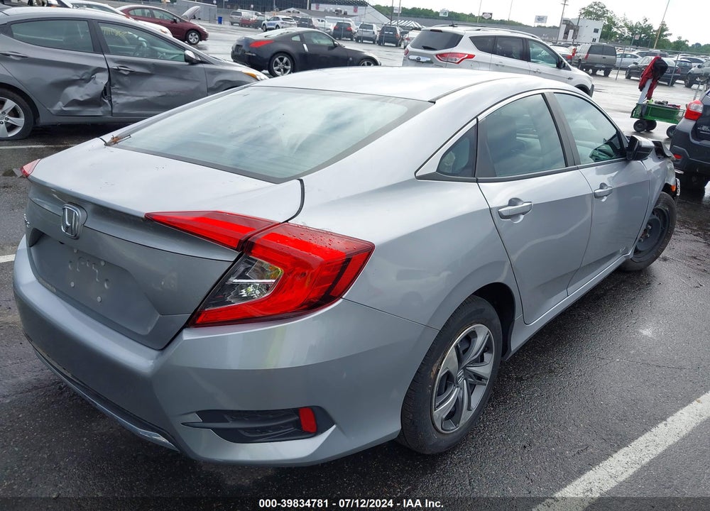 2020 HONDA CIVIC LX VIN: 2HGFC2F63LH585151