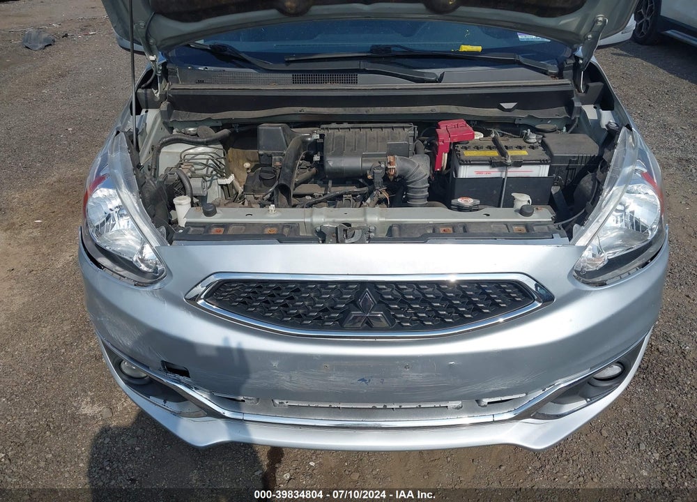 2018 MITSUBISHI MIRAGE SE VIN: ML32A4HJ5JH011611
