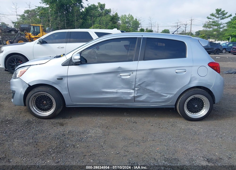 2018 MITSUBISHI MIRAGE SE VIN: ML32A4HJ5JH011611