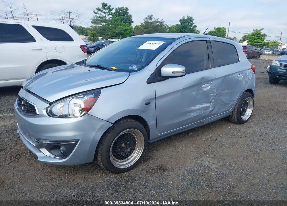 2018 MITSUBISHI MIRAGE SE VIN: ML32A4HJ5JH011611
