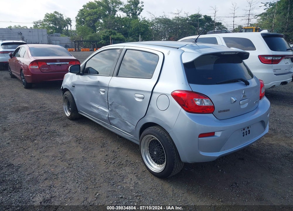 2018 MITSUBISHI MIRAGE SE VIN: ML32A4HJ5JH011611