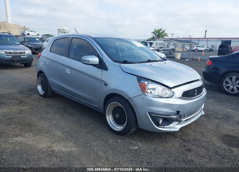 2018 MITSUBISHI MIRAGE SE VIN: ML32A4HJ5JH011611