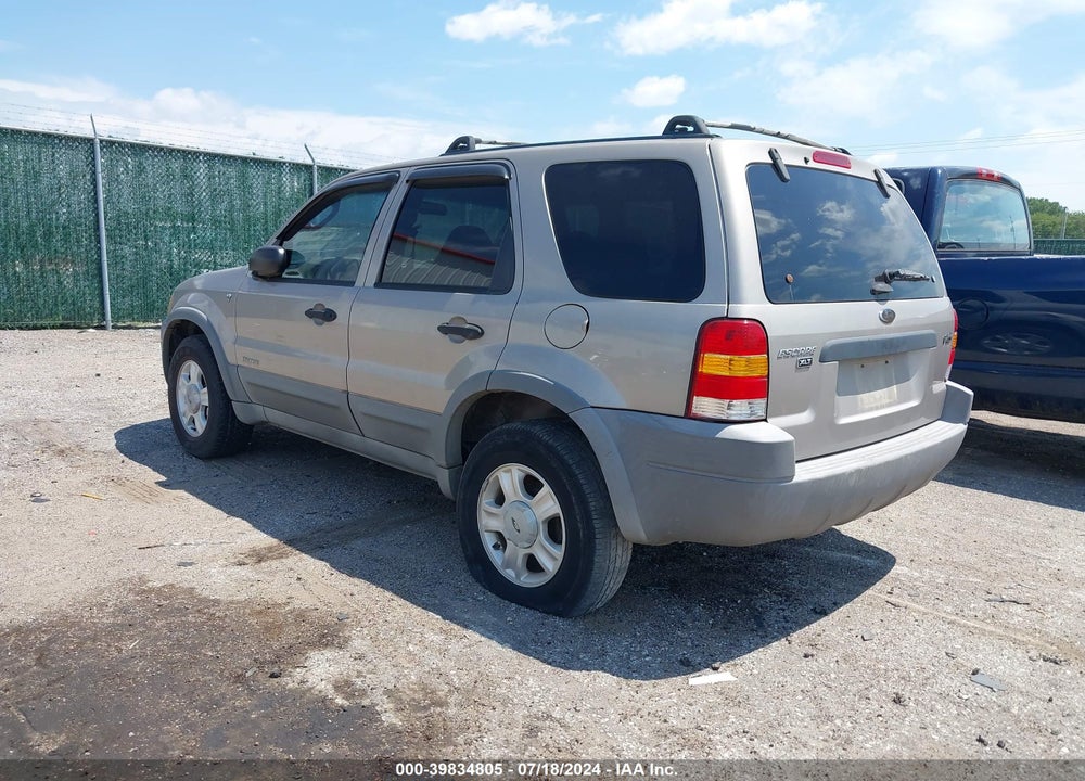 2001 FORD ESCAPE XLT VIN: 1FMYU03191KC67571