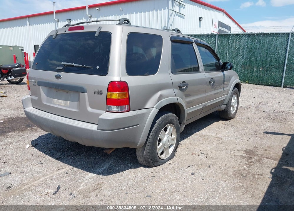 2001 FORD ESCAPE XLT VIN: 1FMYU03191KC67571