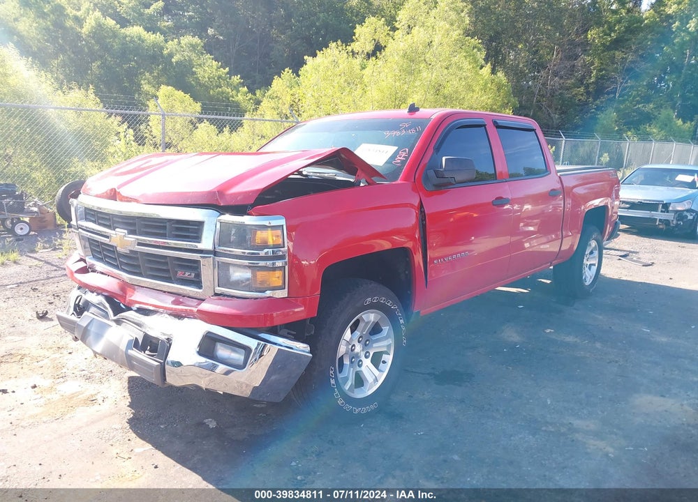 2014 CHEVROLET SILVERADO 1500 2LT VIN: 3GCUKREC5EG274851