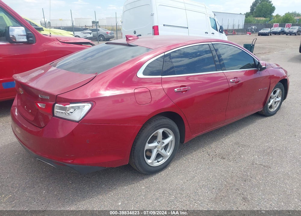 2016 CHEVROLET MALIBU PREMIER VIN: 1G1ZH5SX0GF280865