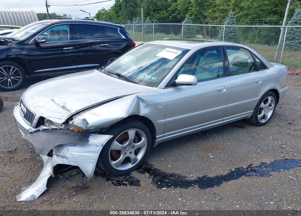 2001 AUDI S4 2.7T VIN: WAURD68D01A001776