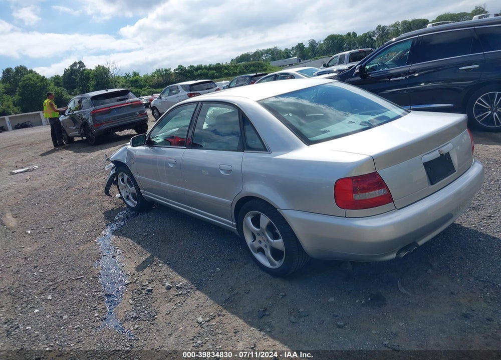 2001 AUDI S4 2.7T VIN: WAURD68D01A001776