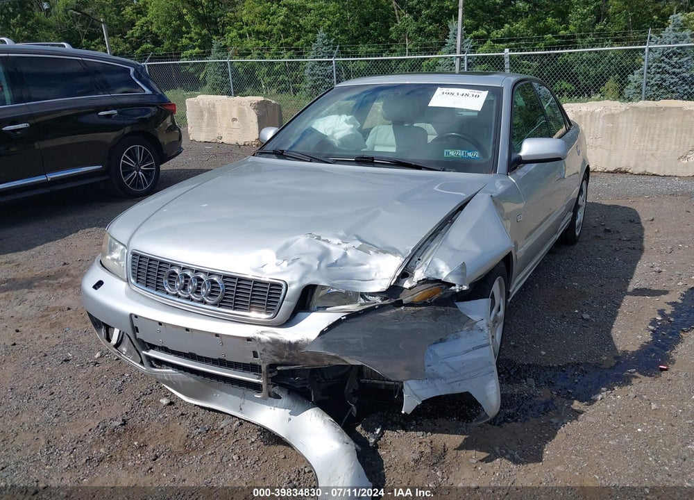 2001 AUDI S4 2.7T VIN: WAURD68D01A001776