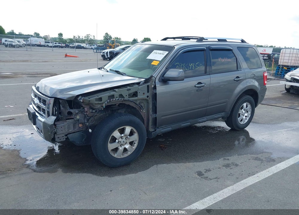 2011 FORD ESCAPE LIMITED VIN: 1FMCU9EG6BKB28113