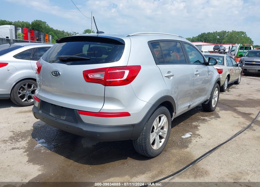 2011 KIA SPORTAGE LX VIN: KNDPB3A24B7114538