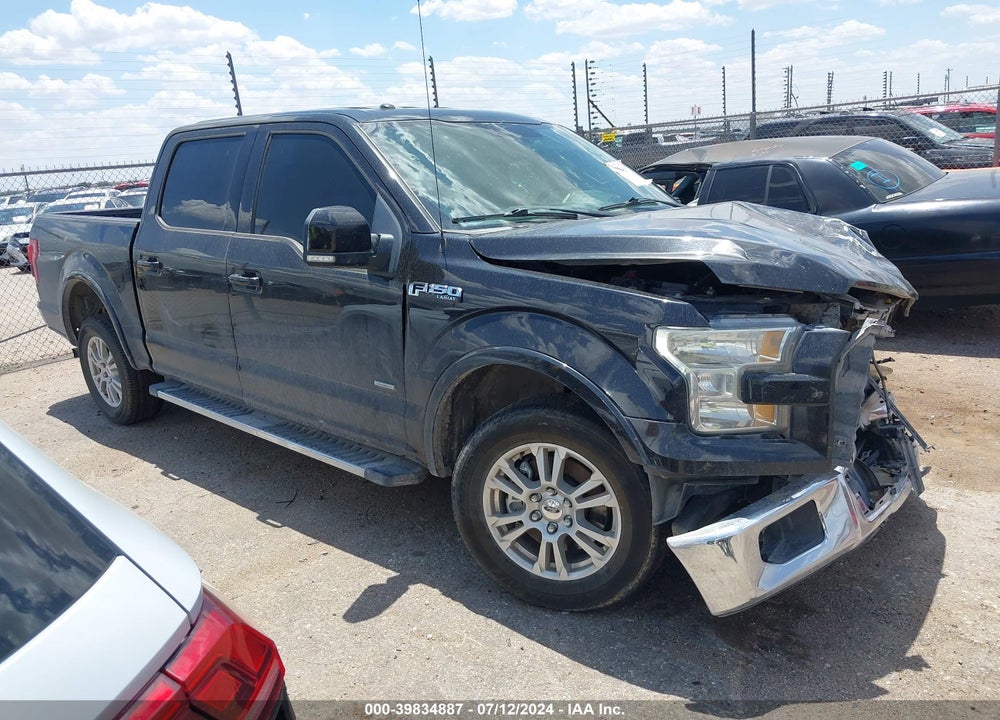 2015 FORD F-150 LARIAT VIN: 1FTEW1CP3FKD26472