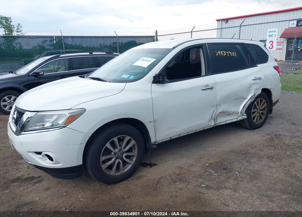2014 NISSAN PATHFINDER S VIN: 5N1AR2MM3EC648176
