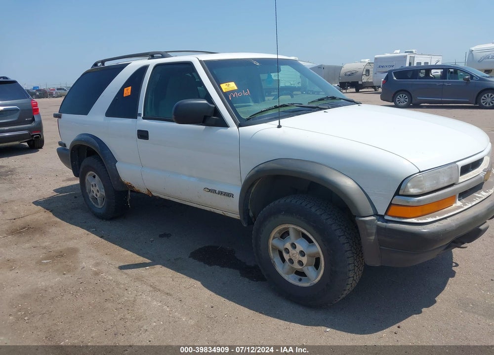 2000 CHEVROLET BLAZER LS VIN: 1GNCT18W0YK198508