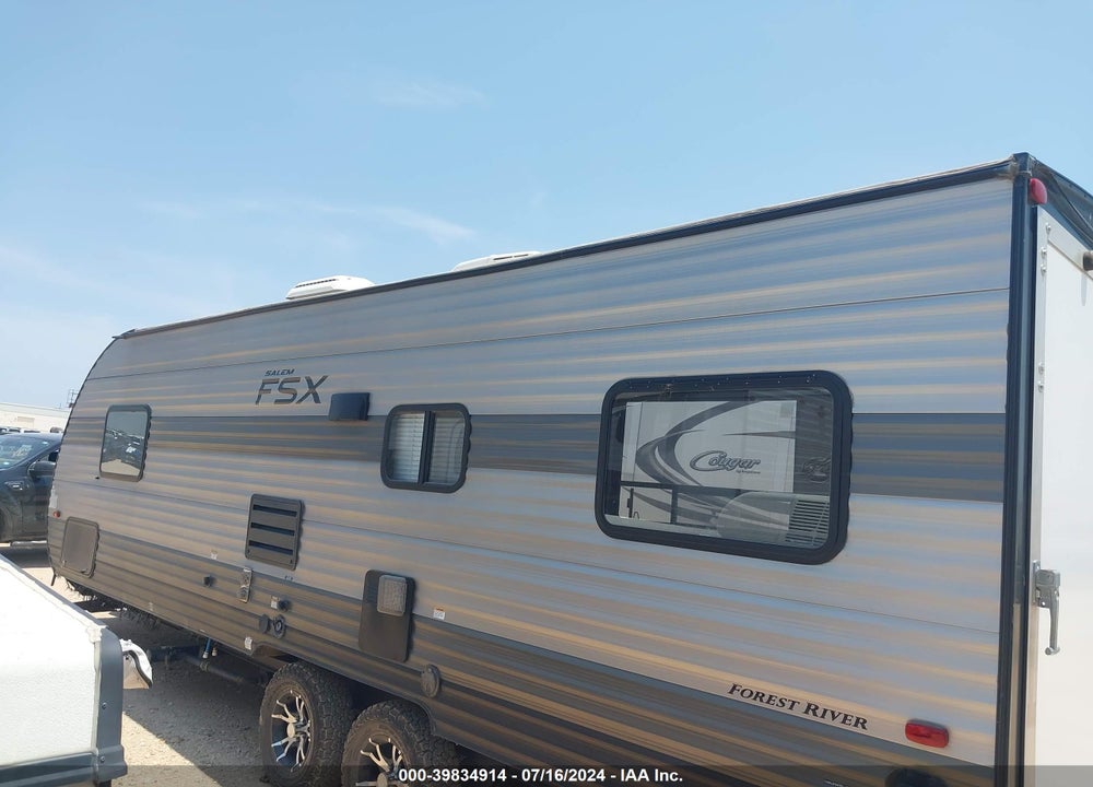 2019 FOREST RIVER SALEM 179DBK VIN: 4X4TSMB20KY003198