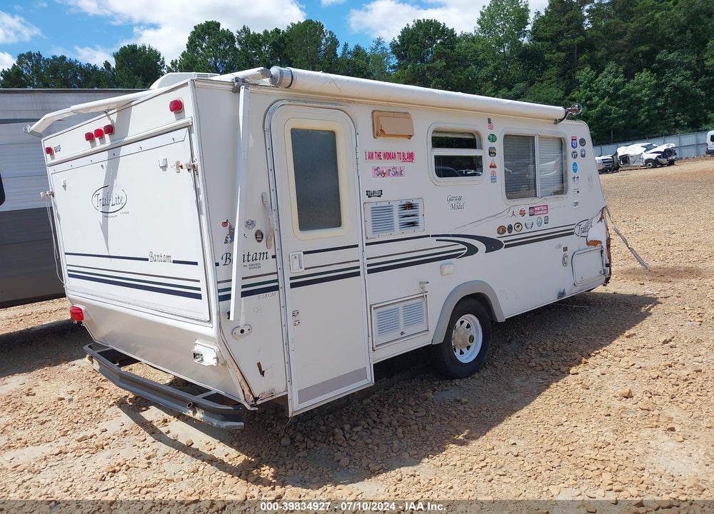 2002 TRAILER TRAIL -LITE BANTAM 18GM VIN: 4WY200H1821018125