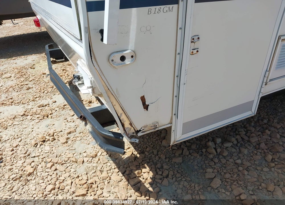 2002 TRAILER TRAIL -LITE BANTAM 18GM VIN: 4WY200H1821018125